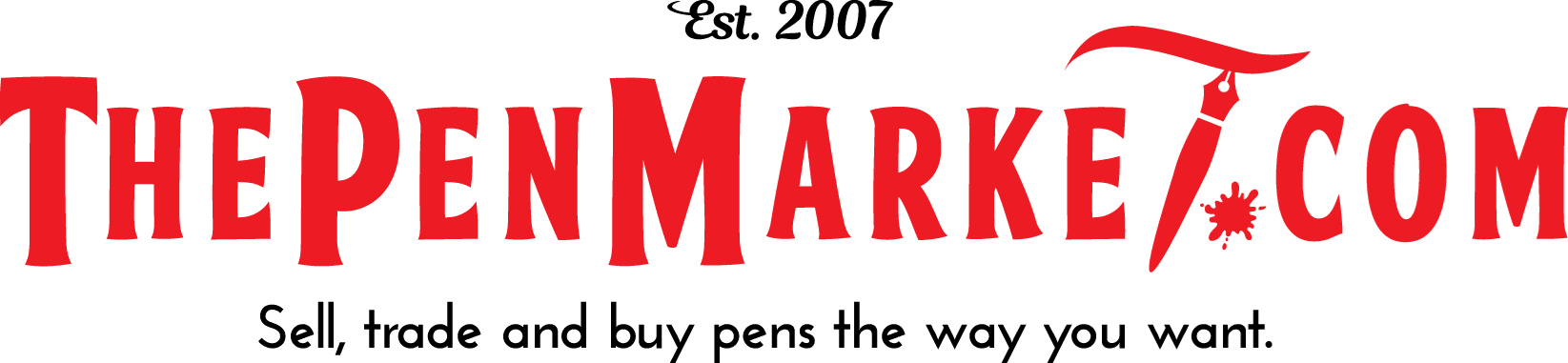 Red "ThePenMarket.com" logo on black background.