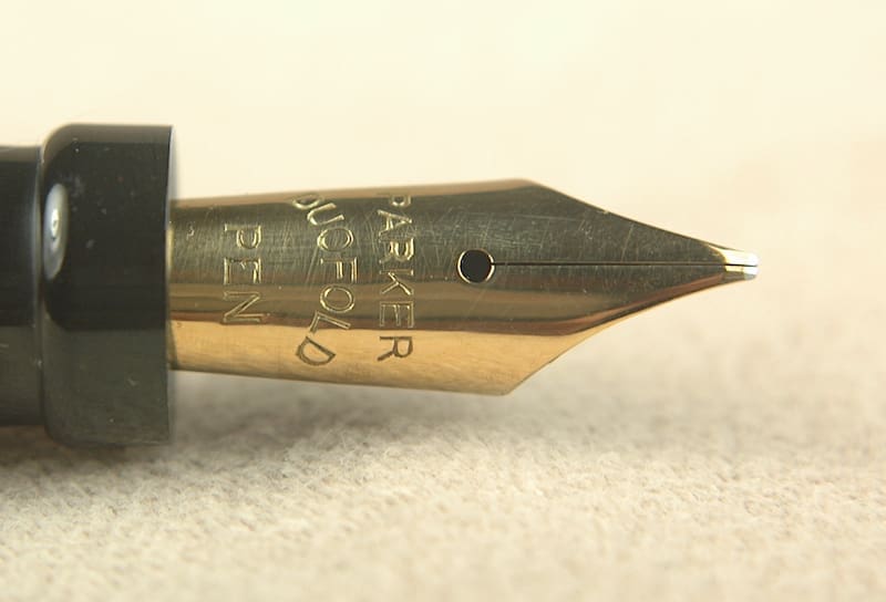 Parker Duofold Jr. nib