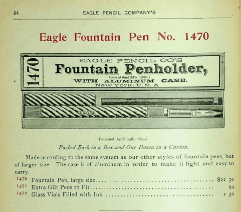 Vintage Pens: Eagle Aluminum Cable Twist - Image 7
